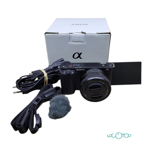 CAMARA EVIL SONY ALPHA ZV-E10 4K 