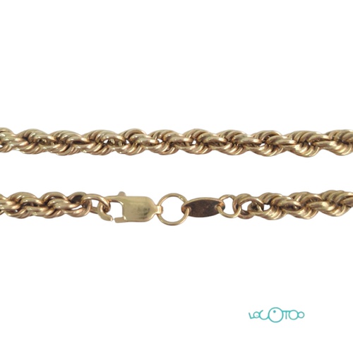 PULSERA CORDÓN ORO 18K