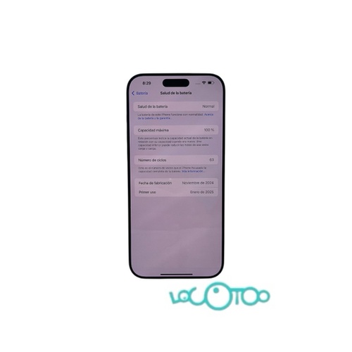 Smartphone APPLE IPHONE 16 PRO MAX 6,9 '' 8