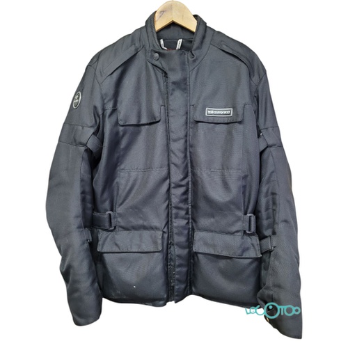 CHAQUETA MOTO SPYKE NEGRO TALLA 52