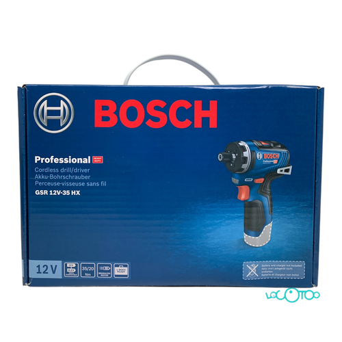 ATORNILLADOR BATERIA BOSCH AZUL GSR 12V-35 