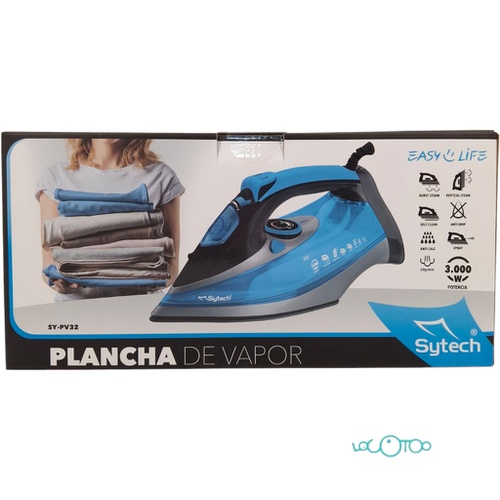 PLANCHA A VAPOR SYTECH SYPV32AZ