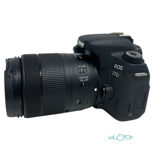 CAMARA REFLEX CANON EOS 77D + EF-S 18-135MM