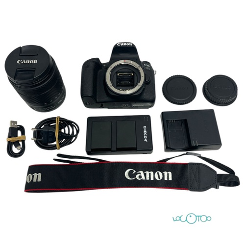 CAMARA REFLEX CANON EOS 77D + EF-S 18-135MM
