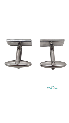 Bisutería ADOLFO DOMÍNGUEZ GEMELOS PLATEADO