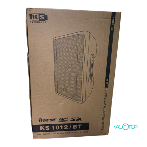 ALTAVOZ AUTOAMPLIFICADO KS 1012 BT 200W