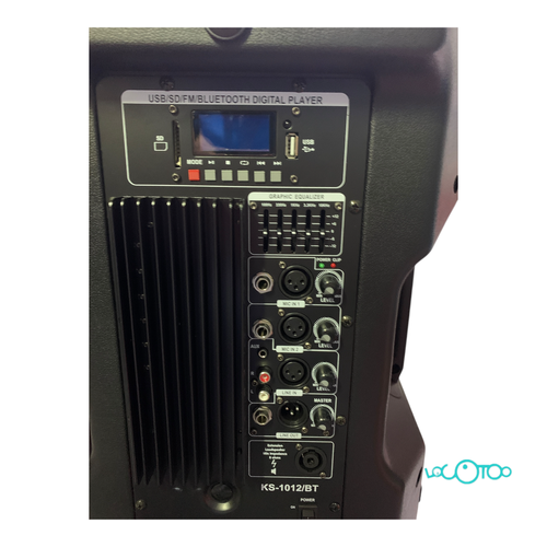 ALTAVOZ AUTOAMPLIFICADO KS 1012 BT 200W