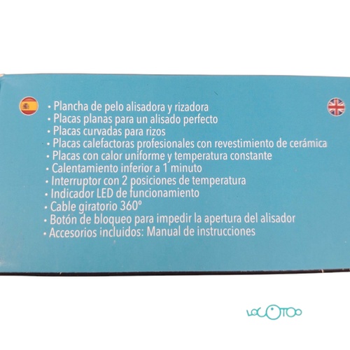 PLANCHA DE PELO SYTECH SYPP22