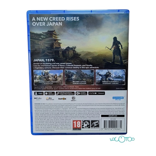 ASSASSINS CREED SHADOWS SONY PS5