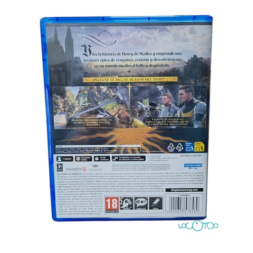 KINGDOM COME DELIVERANCE II DAY ONE SONY PS