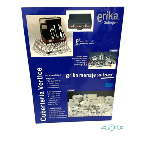CUBERTERIA ERIKA SOLINGEN 113 PIEZAS