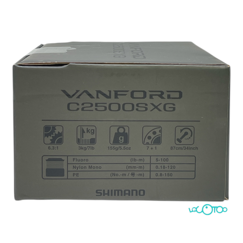 CARRETE SHIMANO VANFORD C2500 SXG