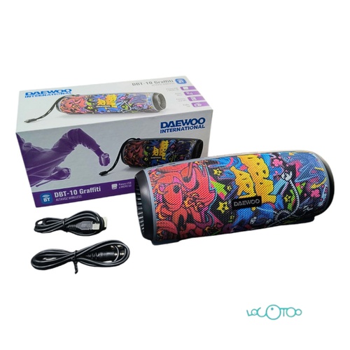ALTAVOZ PORTÁTIL DAEWOO DBT-10 GRAFFITI
