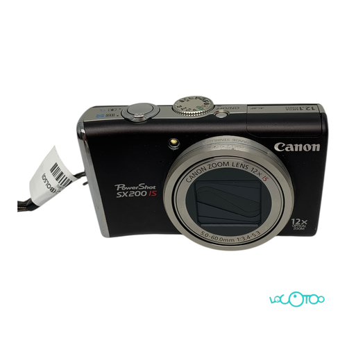 CAMARA COMPACTA CANON POWERSHOT SX200 IS 12