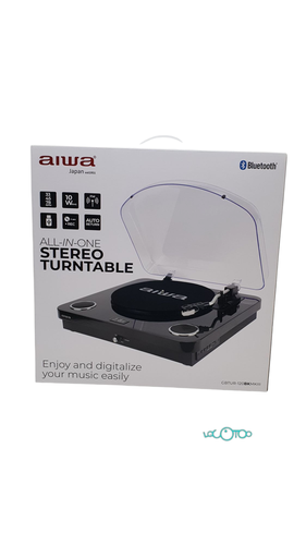 GIRADISCOS HIFI AIWA GBTUR-120BKMKIII USB 3