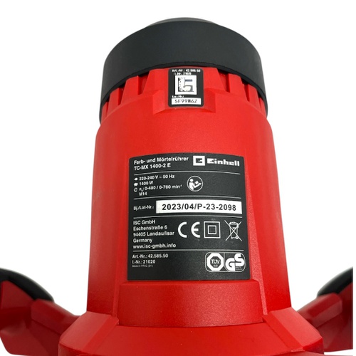 BATIDORA OBRA EINHELL TC-MX 1400-2 E 1400W