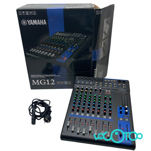 Mesa Dj YAMAHA MG12 12 Canales Efectos 8 Sa