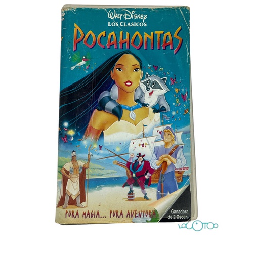 DISNEY POCAHONTAS VHS PELICULA