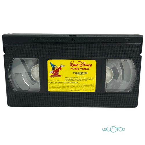DISNEY POCAHONTAS VHS PELICULA