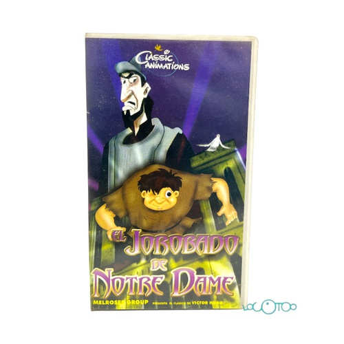 EL JOROBADO DE NOTRE DAME PELICULA VHS