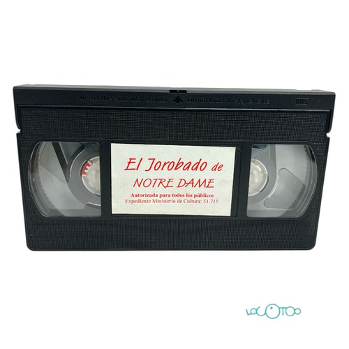 EL JOROBADO DE NOTRE DAME PELICULA VHS