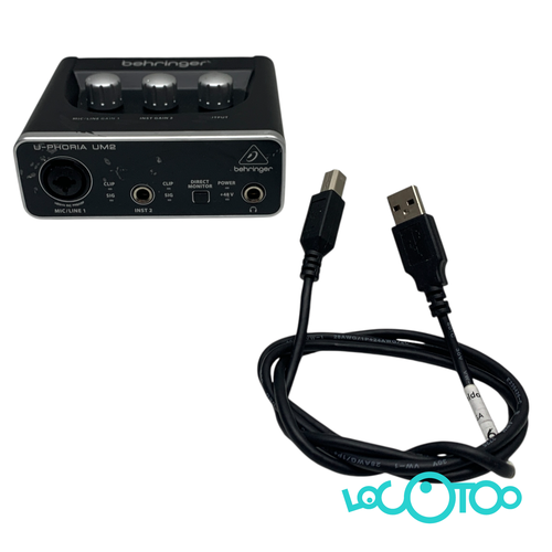 Controlador Sonido BEHRINGER U-PHORIA UM2 U