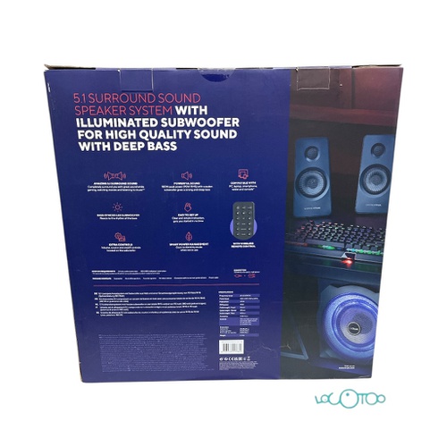 Altavoces Home Cinema TRUST GTX 658 