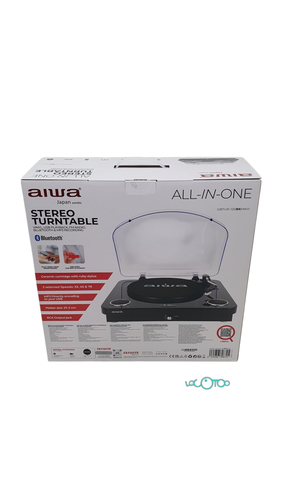 GIRADISCOS HIFI AIWA GBTUR-120BKMKIII USB 3