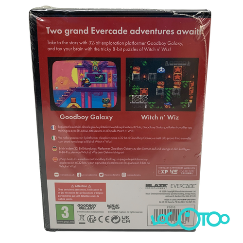 Videojuego GOODBOY GALAXY WITCH N WIZ