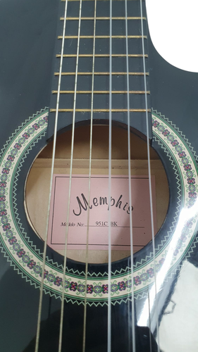 GUITARRA CLASICA MEMPHIS 951C BK