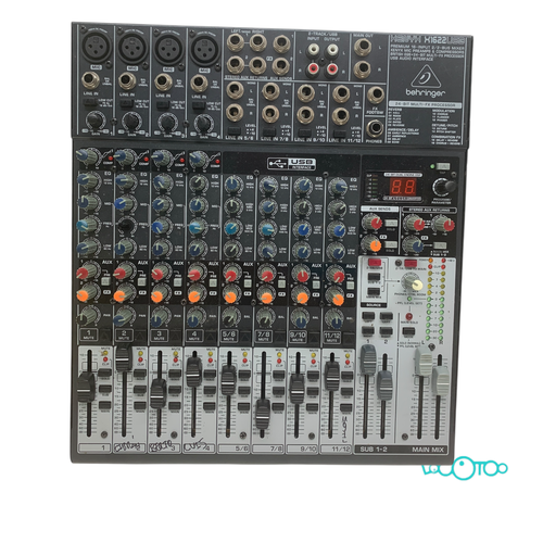 MESA SONIDO BEHRINGER XENYX X1622USB