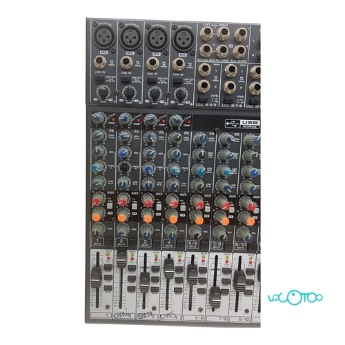 MESA SONIDO BEHRINGER XENYX X1622USB