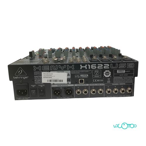 MESA SONIDO BEHRINGER XENYX X1622USB