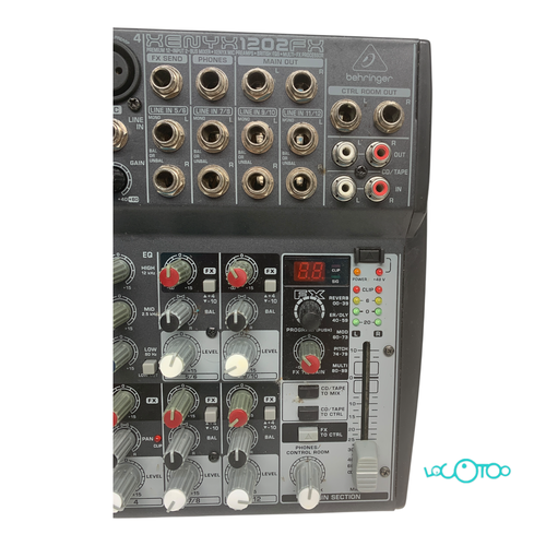 MESA SONIDO BEHRINGER XENYX 1202FX