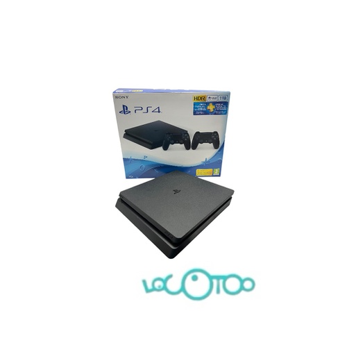 Consola SONY PS4 PS4 SLIM 1T CON 2 MANDOS