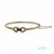 Pulsera Oro 18K con circonitas 