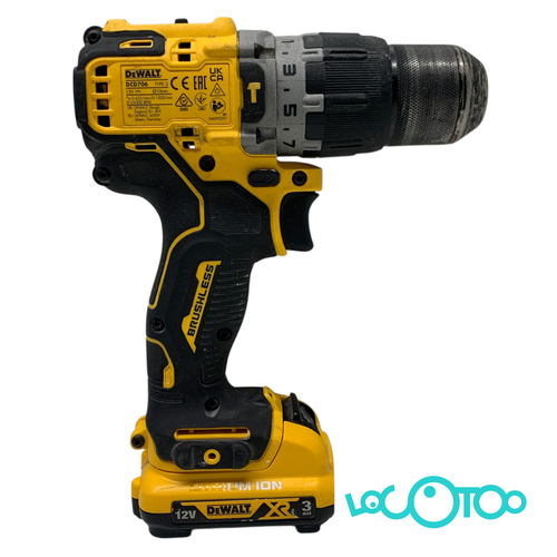 TALADRO BATERIA DEWALT DCD706