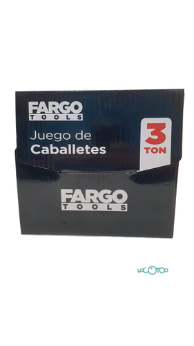 JUEGO CABALLETES 3 TON FARGO TOOLS					
