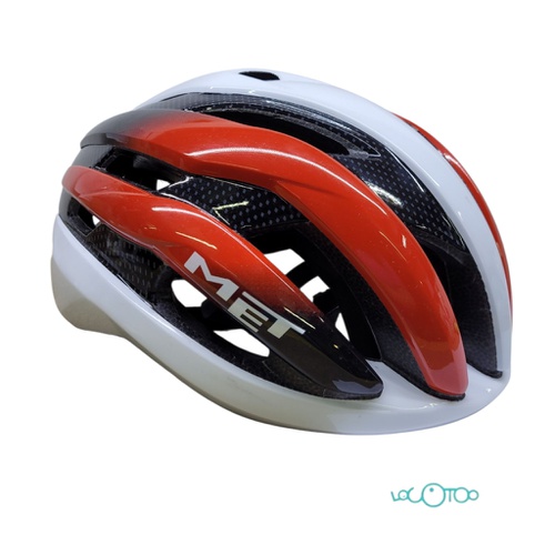 CASCO MET ROJO TALLA L