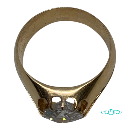 Anillo Oro ANILLO ORO 18K CON DIAMANTE Tall