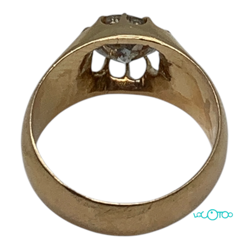 Anillo Oro ANILLO ORO 18K CON DIAMANTE Tall