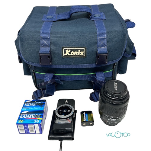 CAMARA VINTAGE NIKON F-601 +  Objetivo 80-2