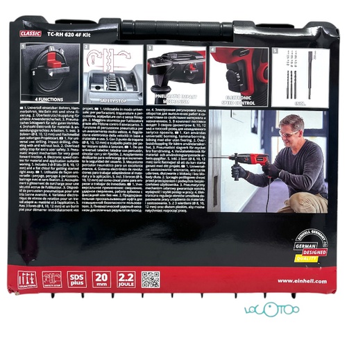 TALADRO ELECTRICO EINHELL TC-RH 620 4F
