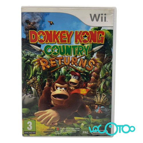 Videojuego NINTENDO WII DONKEY KONG COUNTRY