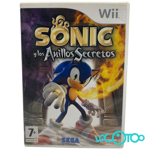 Videojuego NINTENDO WII SONIC Y LOS ANILLOS