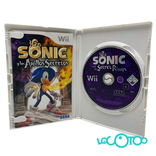 Videojuego NINTENDO WII SONIC Y LOS ANILLOS