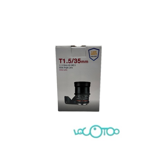 Objetivo SAMYANG 1.5/35MM T1.5 AS UMC II CO