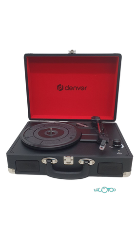 Giradiscos HIFI DENVER VPL-120 BLACK 33/45/