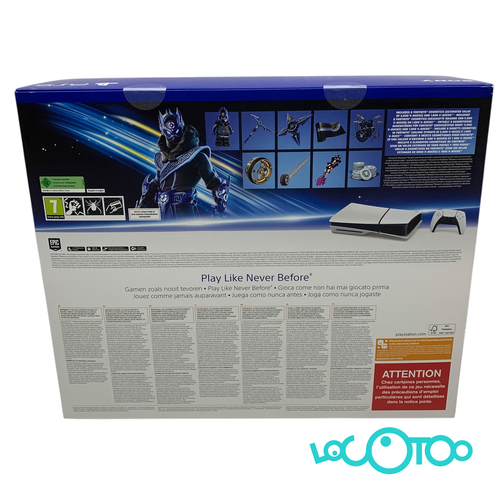 SONY PS5 SLIM CON LECTOR 1TB CON MANDO