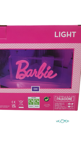 Coleccionismo MATTEL LAMPARA LED NEON BARBI